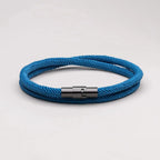 Minimalist Blue Rope Bracelet Wave